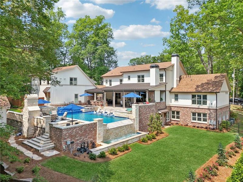 Front exterior of a new home in , Cumming, GA, highlighting curb appeal (Image 22). Front exterior of a new home in , Cumming, GA, highlighting curb appeal (Image 22).