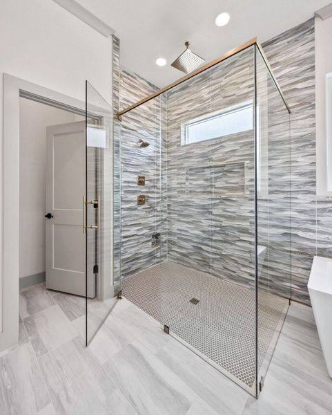 Furnished interior view inside a new home in Vintage Oaks, Weatherford (Image 4).