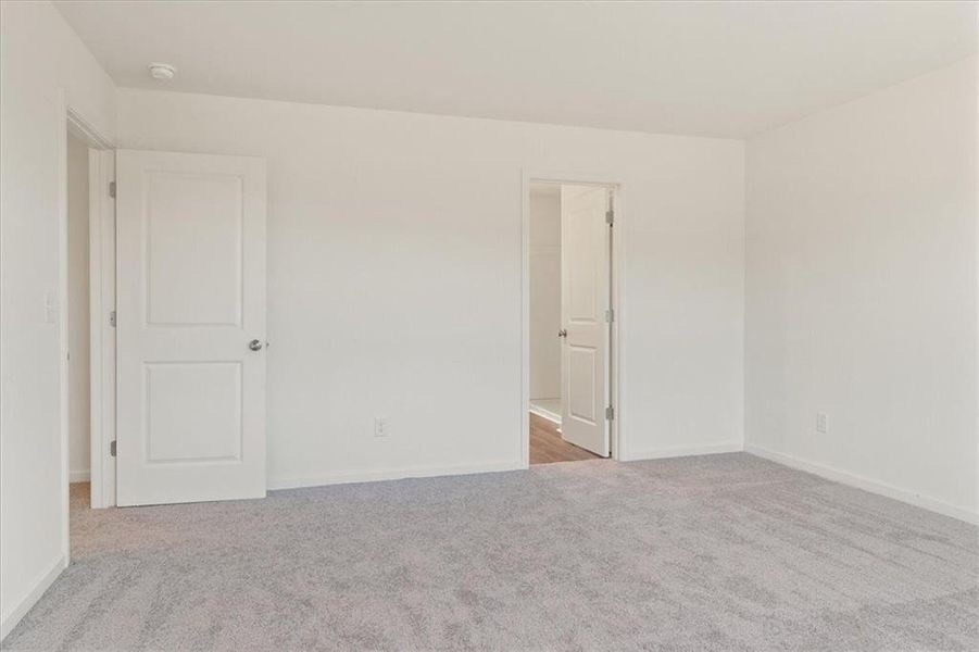 Spacious, unfurnished interior of a new home in The Ridge at Twin Rivers, Covington (Image 24). Spacious, unfurnished interior of a new home in The Ridge at Twin Rivers, Covington (Image 24).
