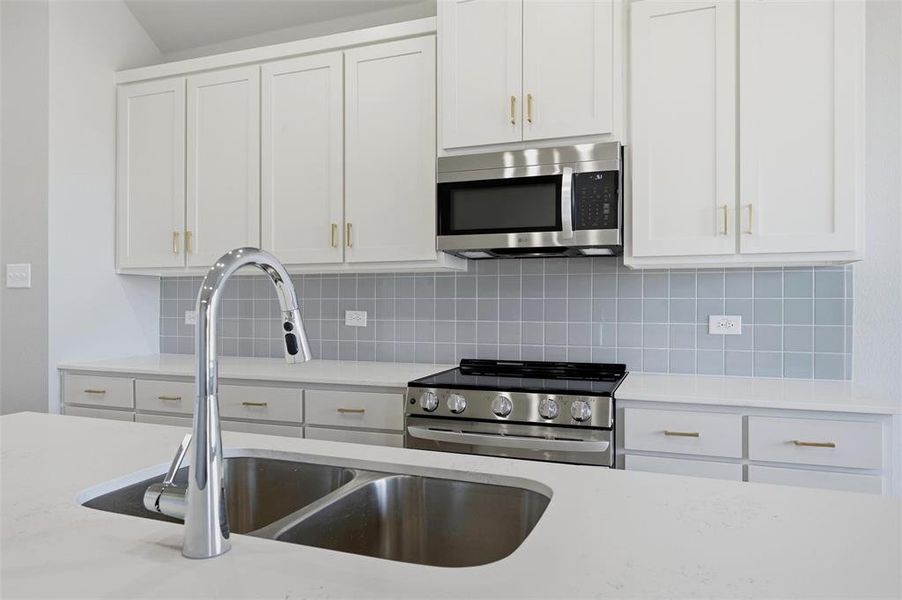 Close-up of interior finishes inside a home in The Preserve, Sherman (Image 13).