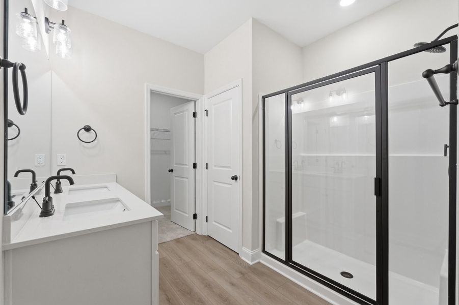 Representative furnished interior of a home built from the The Glen A by Davidson Homes LLC in Meadow Ridge Estates, Josephine (Image 8).