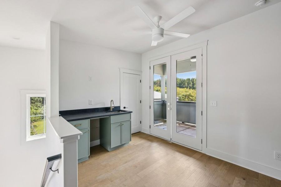 Furnished interior view inside a new home in , Atlanta (Image 6).