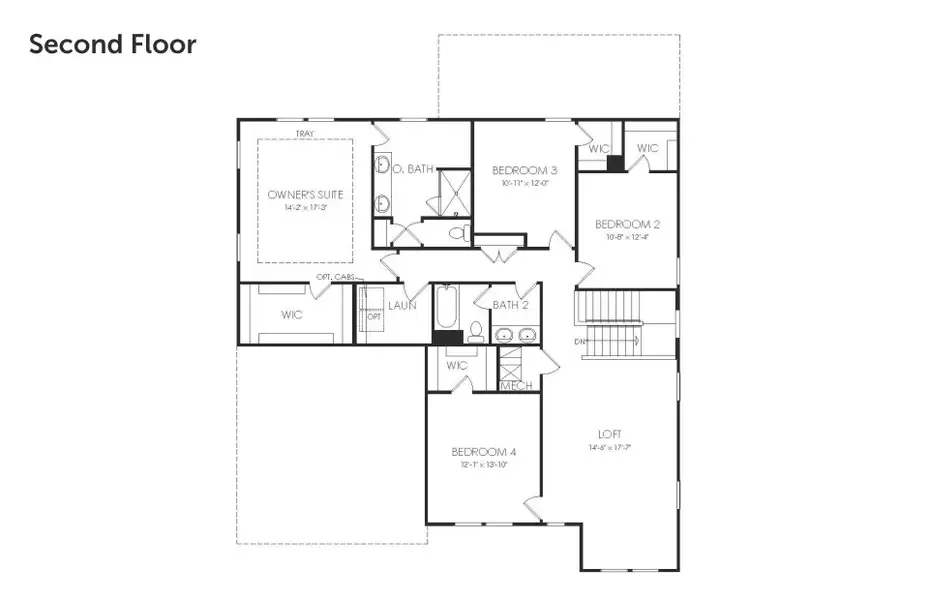 2D floor plan layout for the Norwood by John Wieland in Iverly, Canton, GA (Image 3). 2D floor plan layout for the Norwood by John Wieland in Iverly, Canton, GA (Image 3).