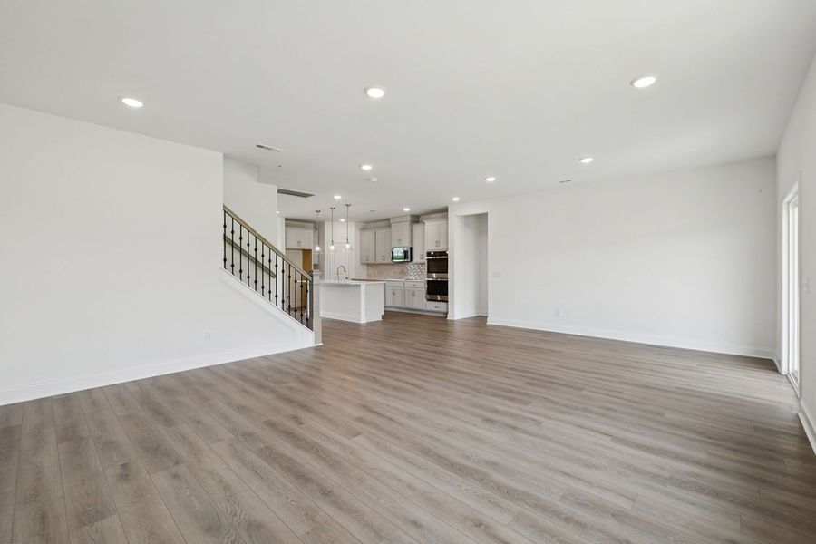 Representative unfurnished interior of a home built from the Macon by Ashton Woods in Ascent at Arbor Ridge, La Vergne (Image 8).