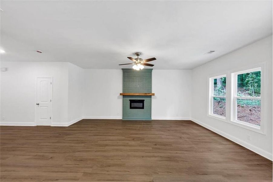 Spacious, unfurnished interior of a new home in , Hiram (Image 40). Spacious, unfurnished interior of a new home in , Hiram (Image 40).