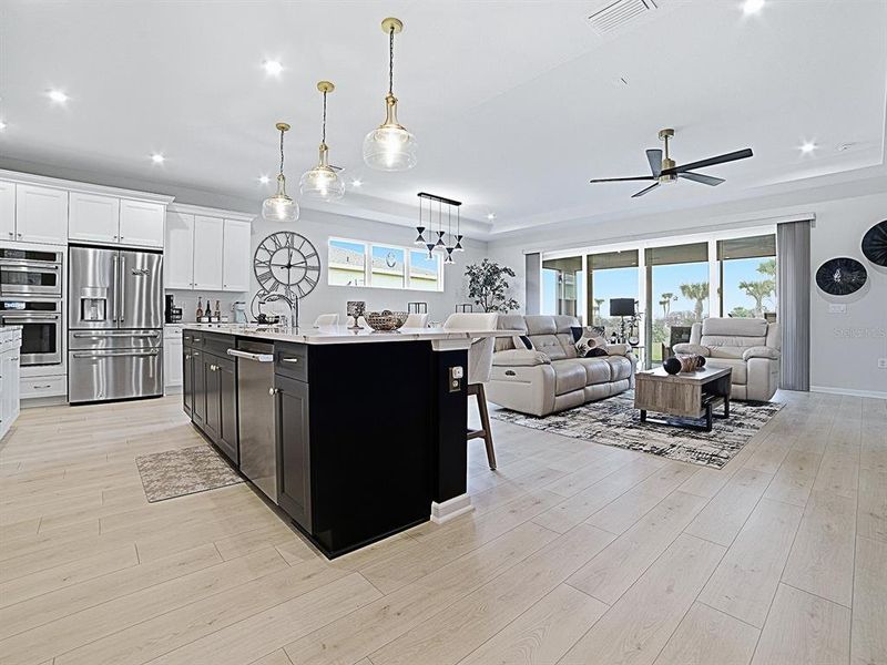Furnished interior view inside a new home in , Tavares (Image 15).