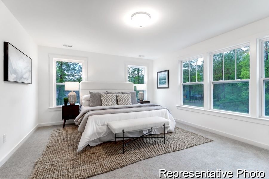 Furnished interior view inside a new home in Edgewater - Lakeview Point, Lancaster (Image 16).