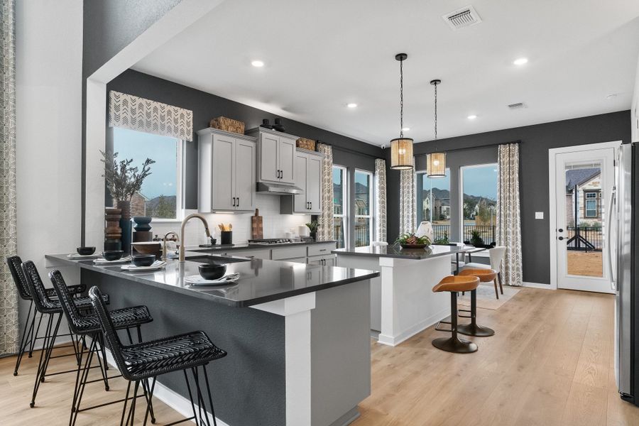 Furnished interior view inside a new home in Nolina, Georgetown (Image 60).