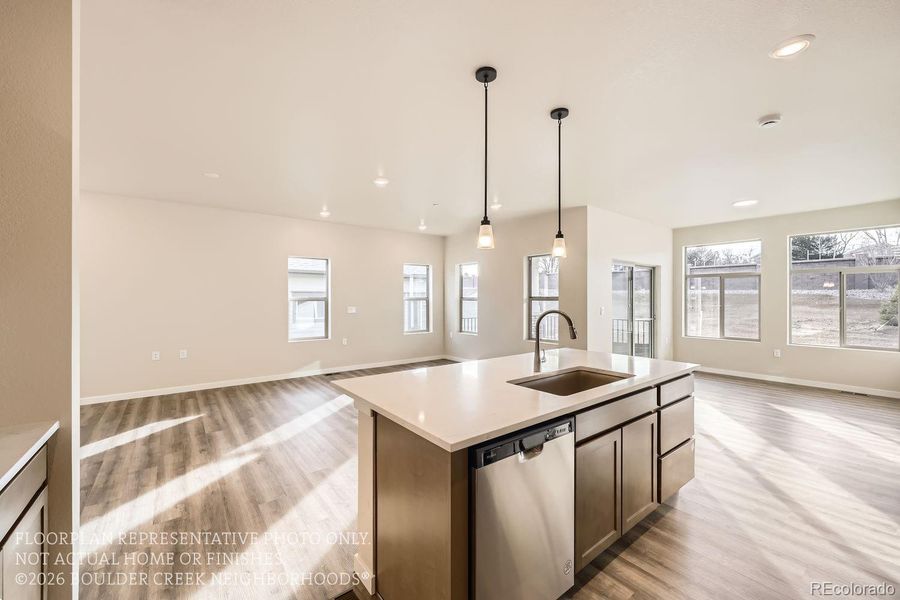 Furnished interior view inside a new home in Knolls, Westminster (Image 9).