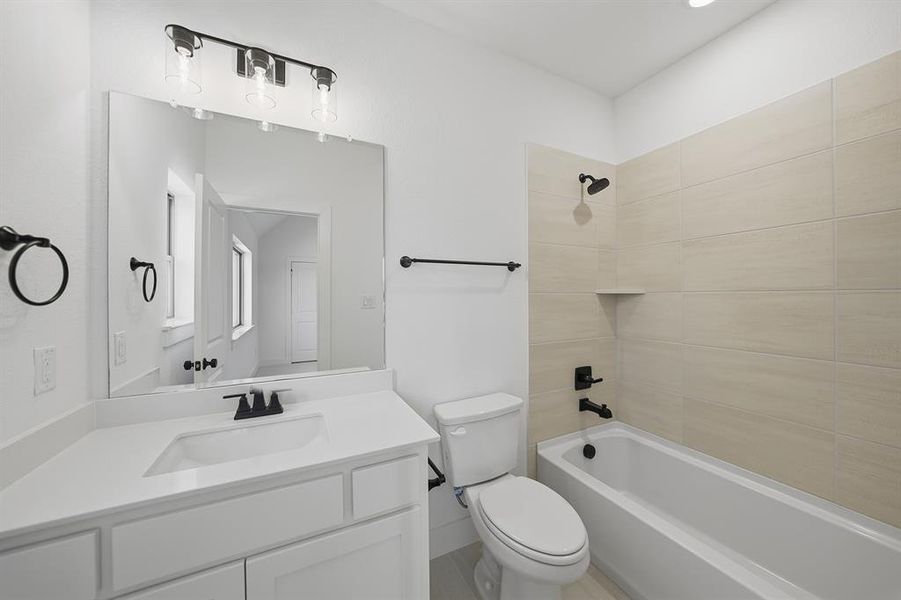 Furnished interior view inside a new home in Aster Park, McKinney (Image 6). Furnished interior view inside a new home in Aster Park, McKinney (Image 6).