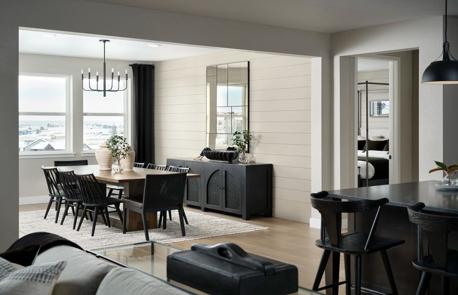 Representative furnished interior of a home built from the Parklane by Pulte Homes in Independence, Elizabeth (Image 9).