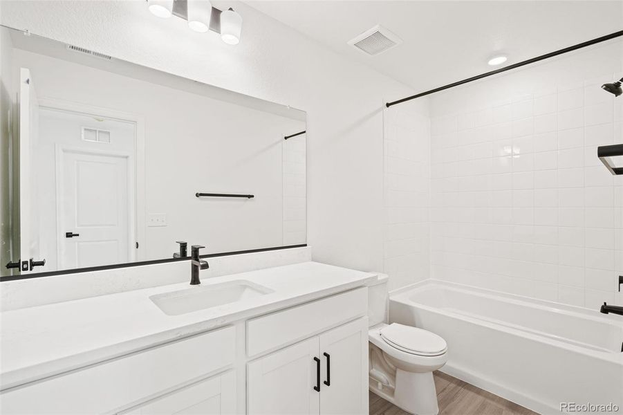 Furnished interior view inside a new home in The Nest Classic at Canyon Creek, Erie (Image 11).