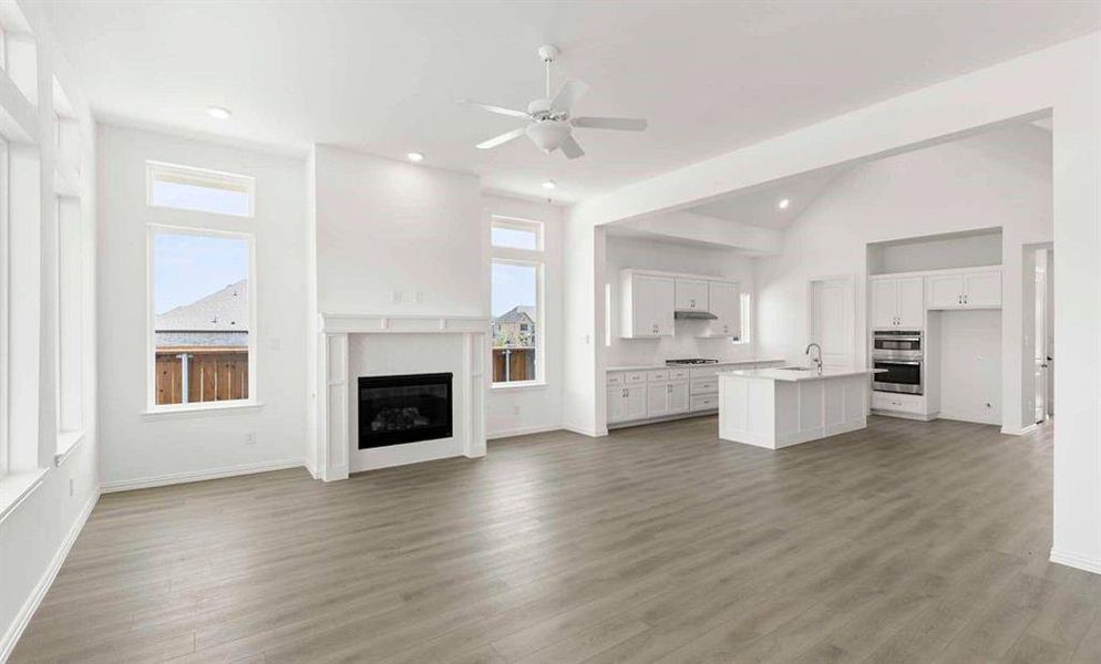 Open Kitchen-Living Room Representative Photo