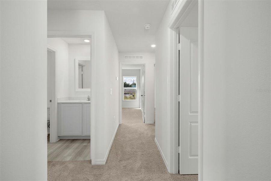 Spacious, unfurnished interior of a new home in Peach Crossings, Winter Haven (Image 15).