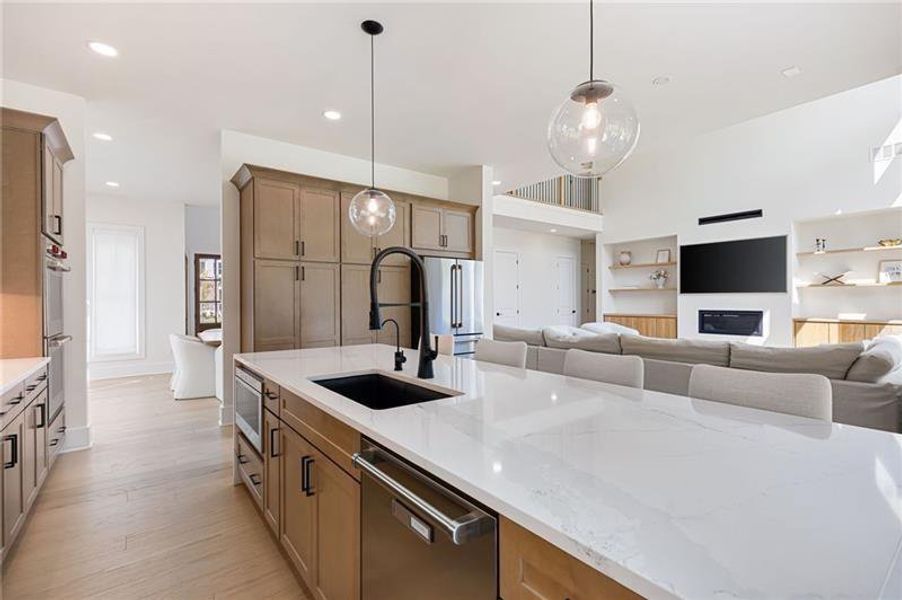 Furnished interior view inside a new home in , Woodstock (Image 15).