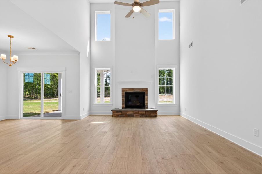 Spacious, unfurnished interior of a new home in Hancock Farms, Aiken (Image 13).