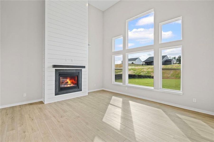 Spacious, unfurnished interior of a new home in Pickens Bluff, Hiram (Image 30).