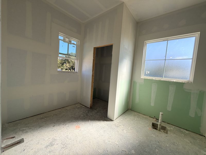 In-progress construction of a new home in Oak Water Ranch, Granbury, TX (Image 36). In-progress construction of a new home in Oak Water Ranch, Granbury, TX (Image 36).