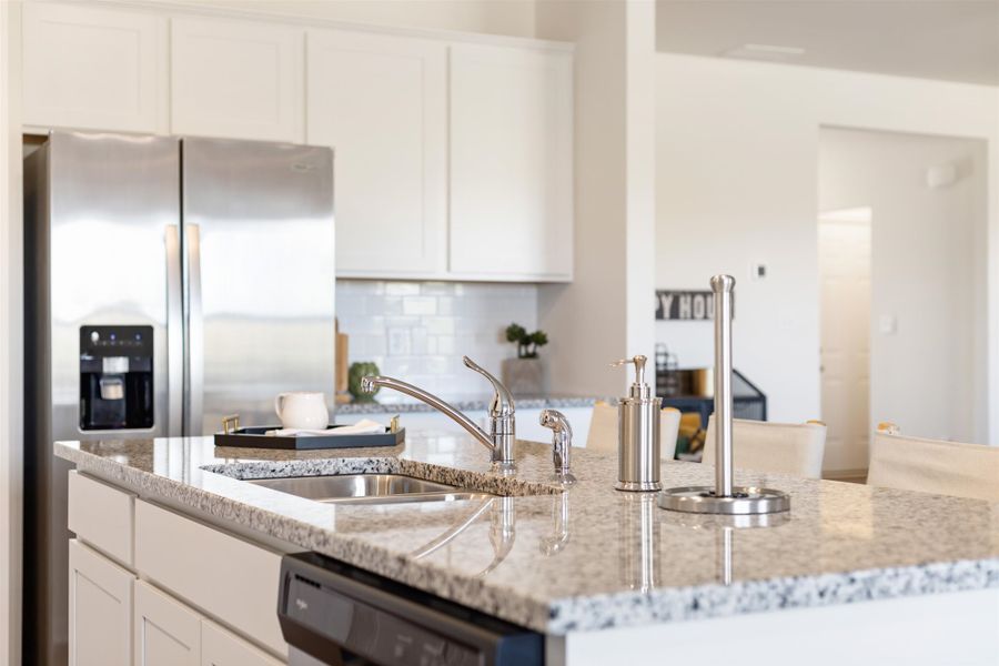 Representative furnished interior of a home built from the Denton by D.R. Horton in Sweet Briar, Ooltewah (Image 26).