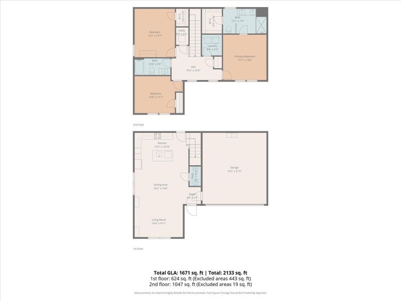 2D floor plan layout of this home in , Pageland, SC (Image 5).