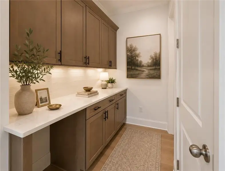 Furnished interior view inside a new home in , Woodstock (Image 9). Furnished interior view inside a new home in , Woodstock (Image 9).