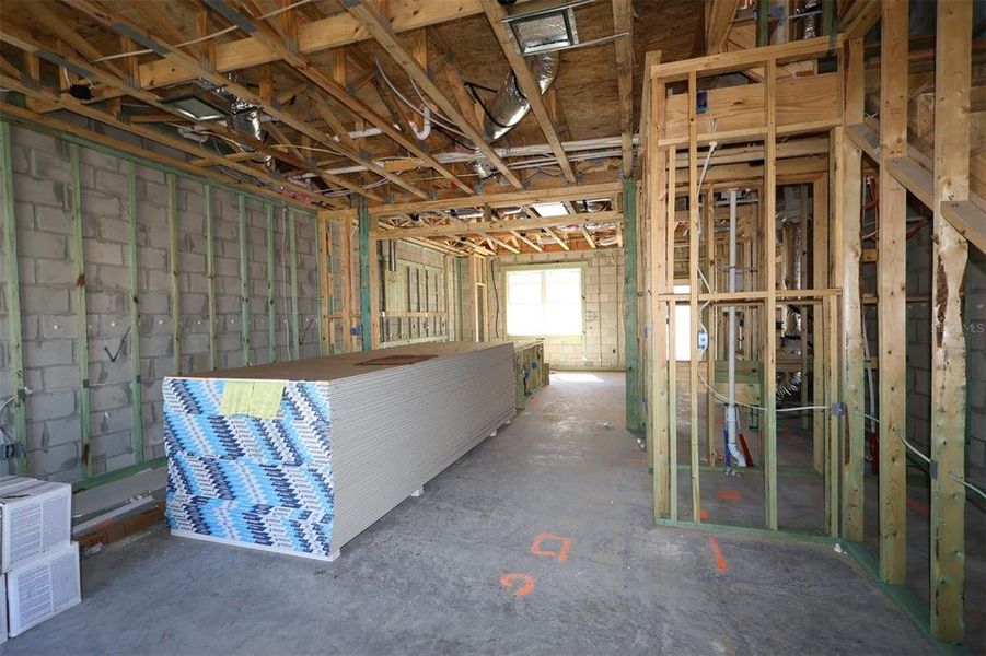 In-progress construction of a new home in Emerson Pointe, Apopka, FL (Image 9).