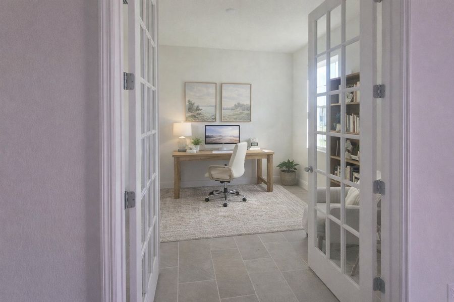 Convenient Den/Office in Central Florida Home
