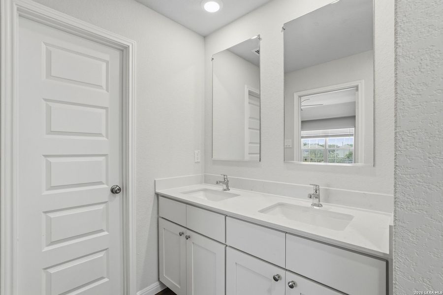 Furnished interior view inside a new home in Timber Creek, San Antonio (Image 10). Furnished interior view inside a new home in Timber Creek, San Antonio (Image 10).