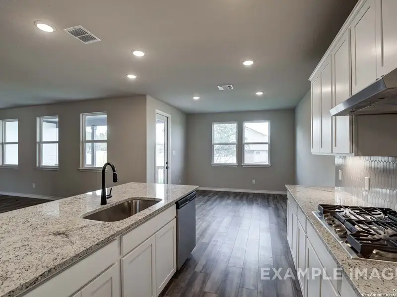 Furnished interior view inside a new home in Ladera, San Antonio (Image 6).