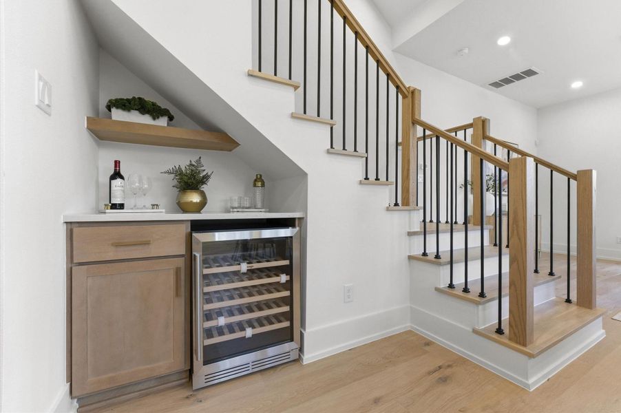 Furnished interior view inside a new home in , Houston (Image 9).