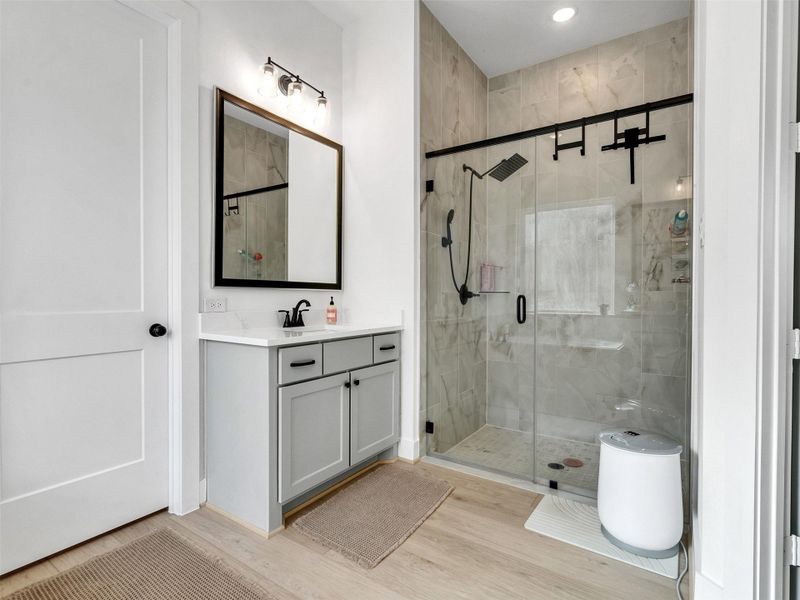 Furnished interior view inside a new home in Cherrywood Estates, Tomball (Image 20). Furnished interior view inside a new home in Cherrywood Estates, Tomball (Image 20).