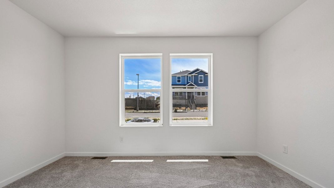 Spacious, unfurnished interior of a new home in Windler Townhomes, Aurora (Image 21). Spacious, unfurnished interior of a new home in Windler Townhomes, Aurora (Image 21).