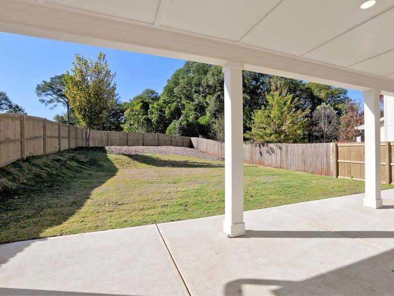 Exterior details and patio area of a home in , Smyrna (Image 17).