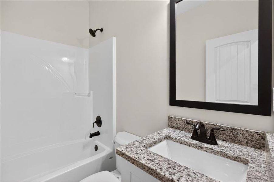 Furnished interior view inside a new home in , Cedartown (Image 9).