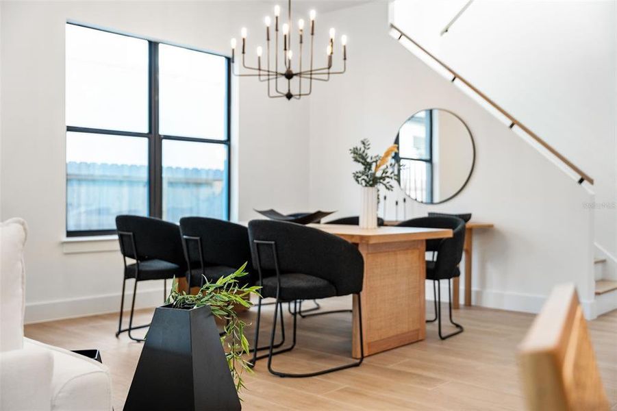 Furnished interior view inside a new home in College Park, Orlando (Image 35).