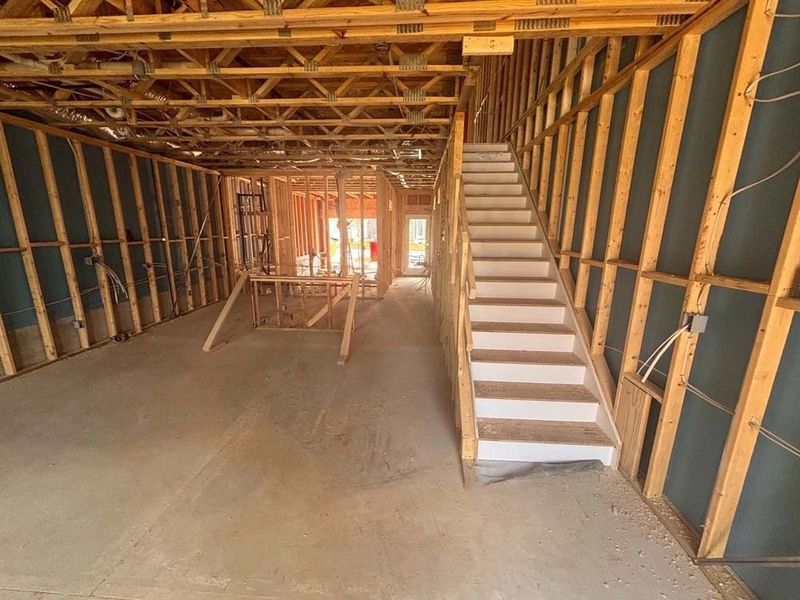 Foyer & Family Room Construction Progress Foyer & Family Room Construction Progress