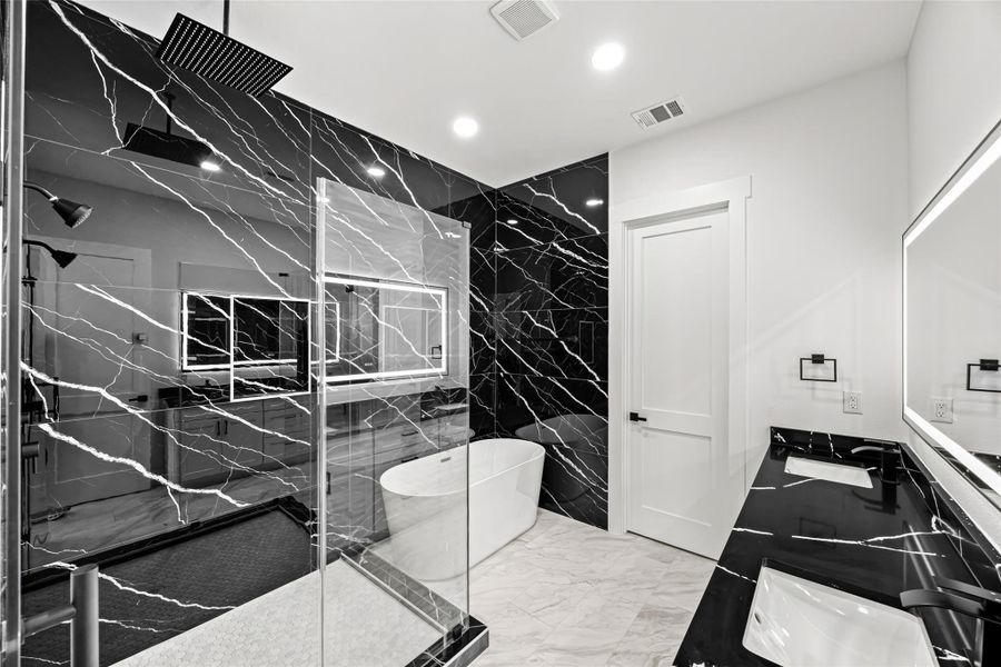 Furnished interior view inside a new home in , Dayton (Image 13).