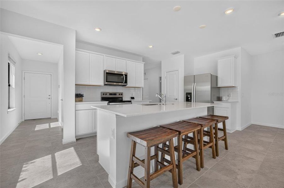 Furnished interior view inside a new home in , Sarasota (Image 14).