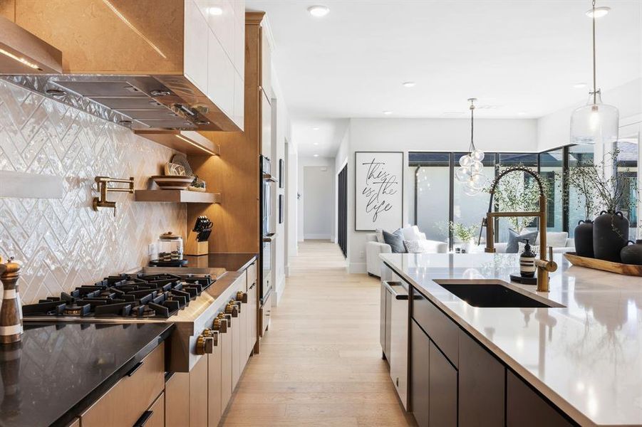 Furnished interior view inside a new home in , Prosper (Image 26). Furnished interior view inside a new home in , Prosper (Image 26).