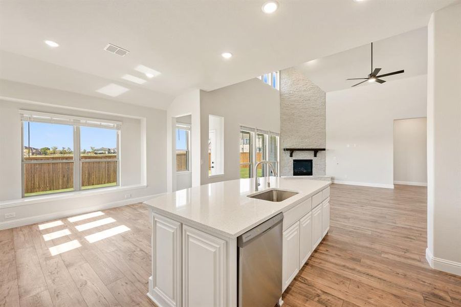 Furnished interior view inside a new home in Stone River Glen 60s, Royse City (Image 9). Furnished interior view inside a new home in Stone River Glen 60s, Royse City (Image 9).