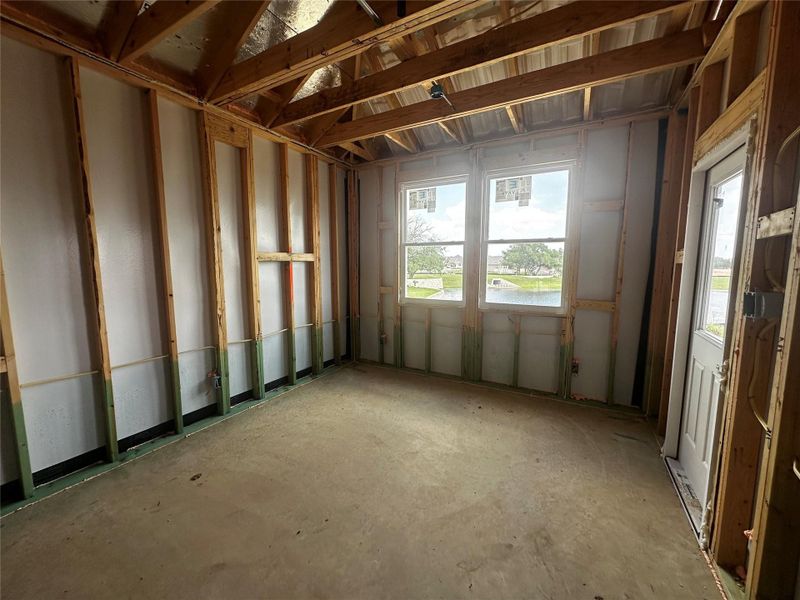 In-progress construction of a new home in Berry Creek Highlands, Georgetown, TX (Image 9).