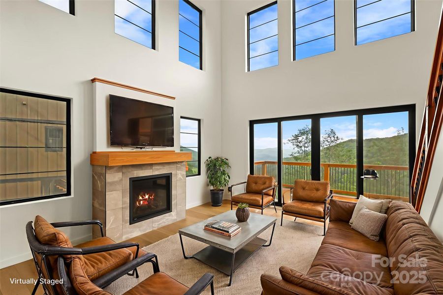 Furnished interior view inside a new home in , Seven Devils (Image 5). Furnished interior view inside a new home in , Seven Devils (Image 5).