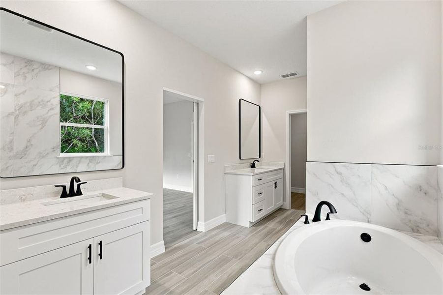Furnished interior view inside a new home in , Eustis (Image 9).