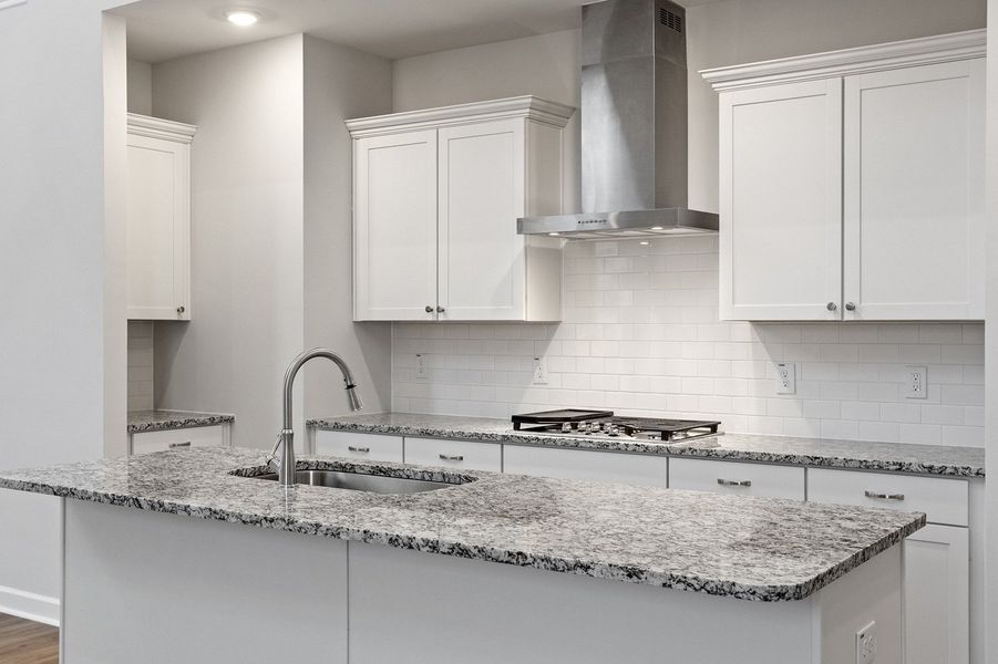 Furnished interior view inside a new home in Ovation at Sweetbrier, Durham (Image 10).