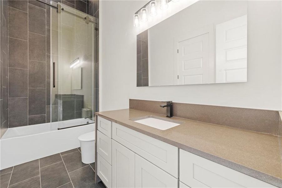 Furnished interior view inside a new home in , Milton (Image 16).