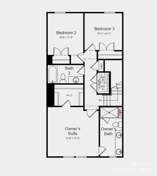 Structural options added include; 4th bedroom and full bath and ledge in primary shower.