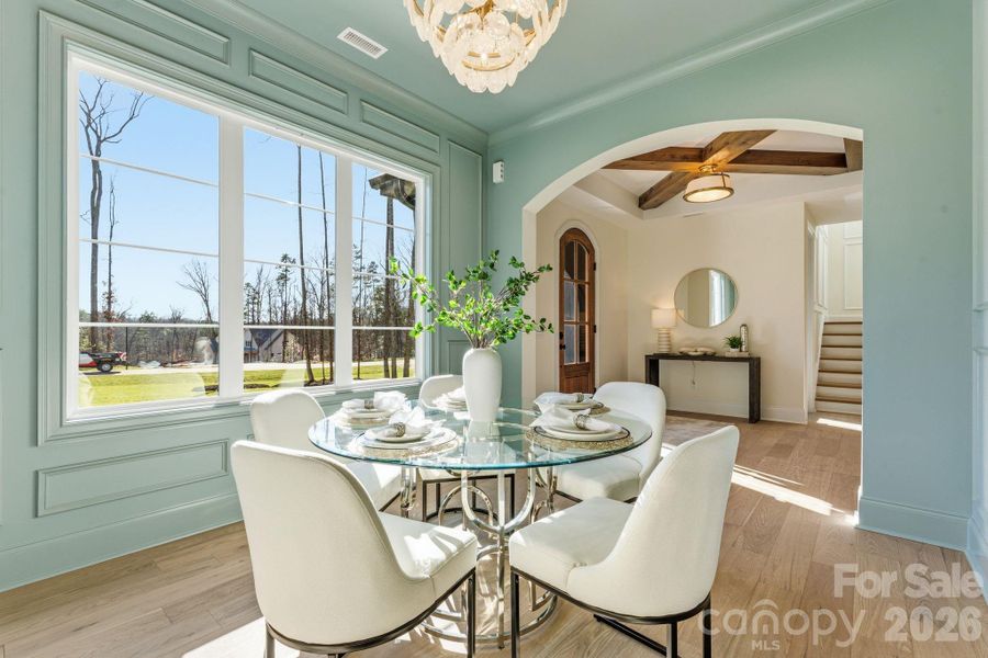 Furnished interior view inside a new home in , Clover (Image 18). Furnished interior view inside a new home in , Clover (Image 18).