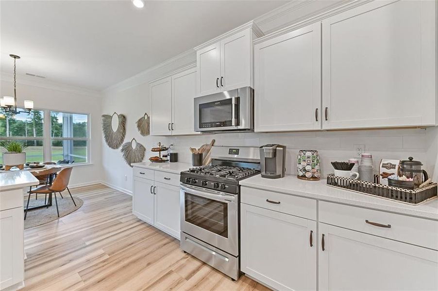 Furnished interior view inside a new home in Sagebrook, Powder Springs (Image 6).