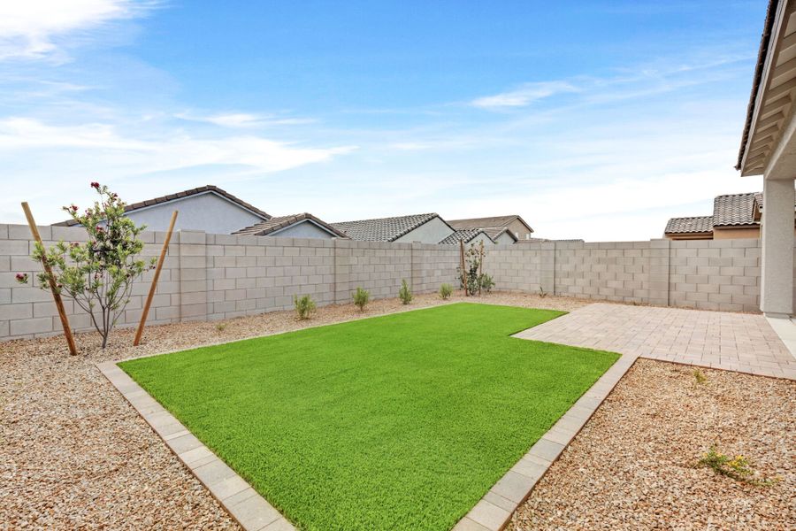 Exterior details and patio area of a home in Blackhawk, Tucson (Image 11). Exterior details and patio area of a home in Blackhawk, Tucson (Image 11).