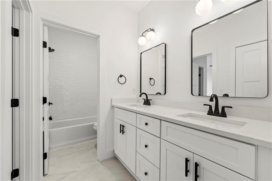 Furnished interior view inside a new home in , Jefferson (Image 13).